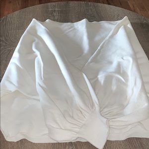 Over the shoulder sweater